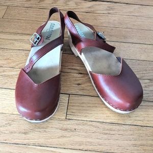 Sandgrens Clogs in Cognac